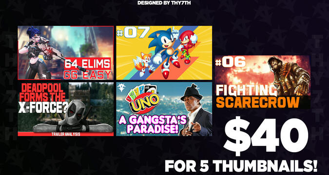 5 Thumbnails
